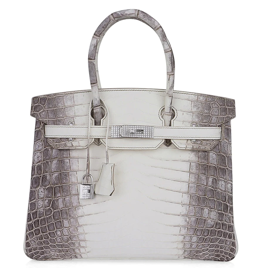 HERMES RARE HIMALAYA CROCODILE BIRKIN SIZE 30 VS Lifestyles