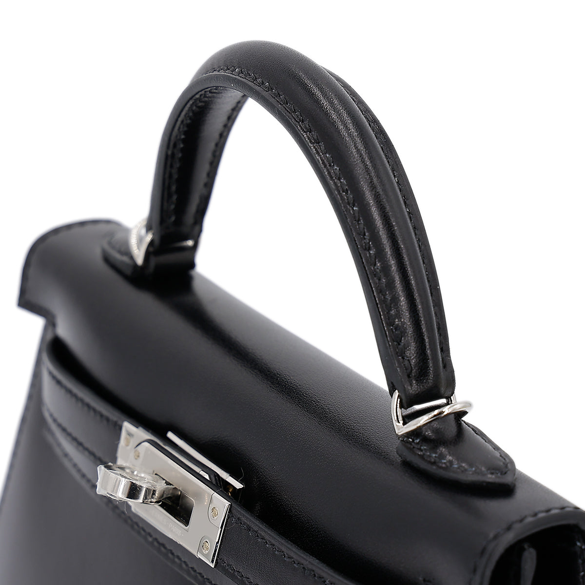 HERMÈS MINI KELLY CROSSBODY BAG IN BLACK BOX – VS Lifestyles