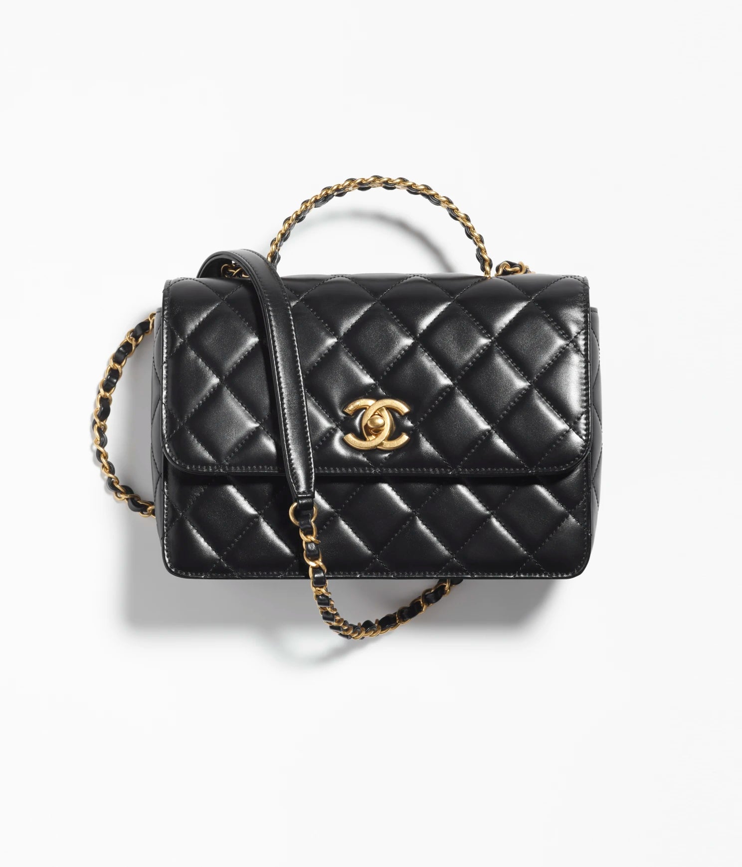 CHANEL SMALL FLAP BAG IN BLACK – VS Lifestyles